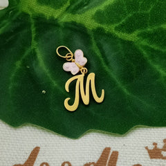 Initial With Butterfly Bracelet 1.15 Grams