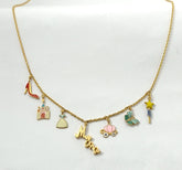 Personalized Charms Chain 7.9 Grams, 18KT Gold