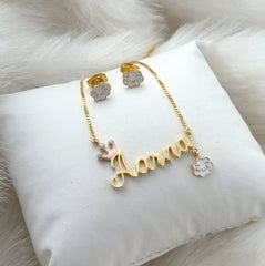 Cloud crown matching set 7 grams, 18KT Gold