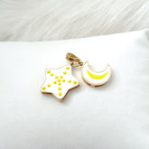 Star Moon pendant 2.35 grams