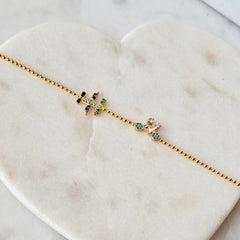 Airplane Adventure Bracelet 2.09 Grams, 18KT Gold