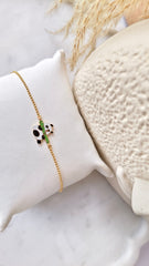 Panda Bamboo Buddy Bracelet 2.56 Grams, 18KT Gold