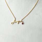 Name Necklace 4.52 Grams, 18KT Gold