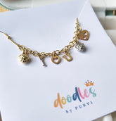 I ❤️ U Bracelet 2.8 grams, 18KT Gold