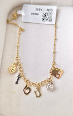 I ❤️ U Bracelet 2.8 grams, 18KT Gold