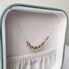 Balls Chain 1.14 Grams, 18KT Gold