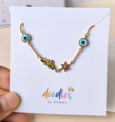 City Cruiser Charm Bracelet 2.36 grams, 18KT Gold