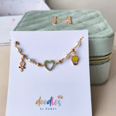 Sweet Treats Pearl Bracelet 2.97 Grams, 18KT Gold