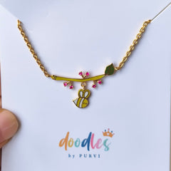 Bumblebee Garden Bracelet 2.6 Grams, 18KT Gold