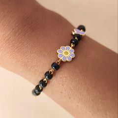 Lilac Butterfly Bloom Nazariya 3.98 a Pair Grams, 18KT Gold