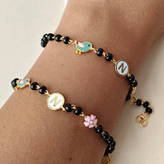 Birdie Initial Nazariya a Pair 4.39 Grams, 18KT Gold