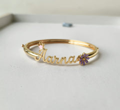 Floral Crown Kada 9.7 grams, 18KT Gold