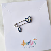 Baby Love Protector Safety Pin 1.8 Grams, Silver