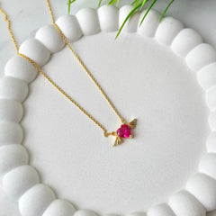 Angel Heart Necklace 3.04 Grams, Silver