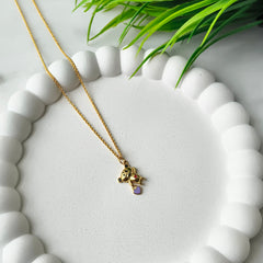 Teddy Pendant Necklace 3.12 Grams, Silver