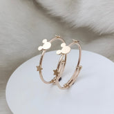 Mickey And Star Kada 14.76 Grams, 18KT Gold