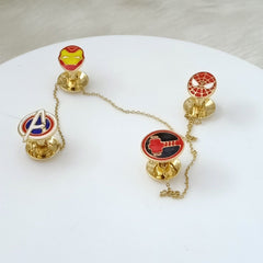 Super Boys Buttons Part 2, 13.5 grams, 18kt gold