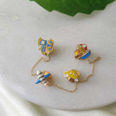 Transport Kurta Buttons 9 Grams, 18KT Gold