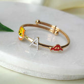 Customize Kada 6.8 Grams Single Piece, 18KT Gold