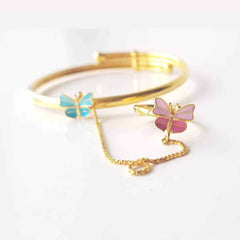 Butterfly Kada 8.5 Grams Single Piecce, 18KT Gold