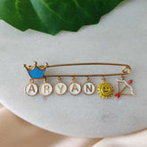 Persnolised Lapel Pin 6.77 Grams, 18KT Gold