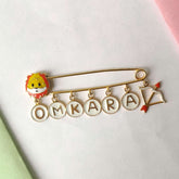 Personlize With Lion And Arrow 5.5 Grams, 18KT Gold