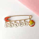 Personalize Pin With Lion 5.28 Grams, 18KT Gold