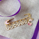 Personlise With Butterfly Crown 6.5 Grams, 18KT Gold