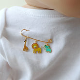 Animal lapel pin 2.83 grams, 18KT Gold