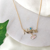 Charm & Protection Necklace 5 Grams, 18KT Gold