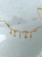 All things cute Neckpiece 7.1 grams, 18KT Gold