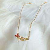 Zoom Name Necklace 5 Grams, 18KT Gold