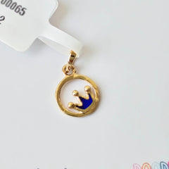 Circle of Royalty Pendant 0.720 Grams
