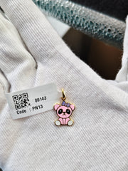 Bear Pendant 1.36 grams, 18KT Gold