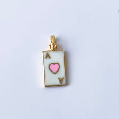 Ace Pendant 0.71 grams, 18KT Gold