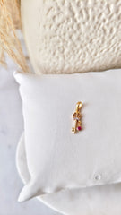 Crown Key Pendant 0.66 grams, 18KT Gold