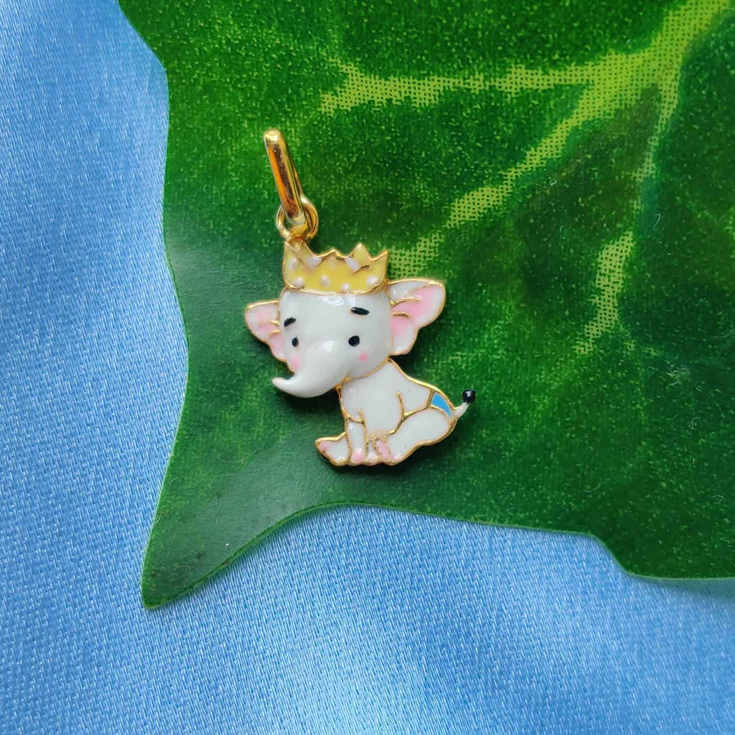 Elephant Pendant 1.71 Grams