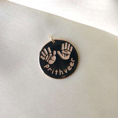 Hand And Feet Impression Pendant 2 Grams