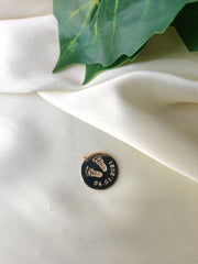 Feet and Hand Impression Pendant 2.4 Grams, 18KT Gold