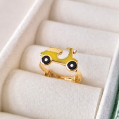 Scooty Fun Ring 1.47 Grams, 18KT Gold
