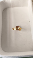 Mini Lion Face Ring 1.2 Grams, 18KT Gold