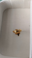 Magical Unicorn Charm Ring 1.49 Grams, 18KT Gold