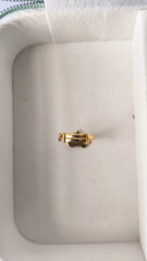 Blue Elephant Ring 1.24 Grams, 18KT Gold