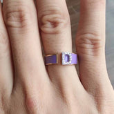 Initial Ring 3.5 Grams, 18KT Gold
