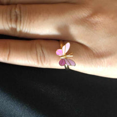 Butterfly Ring 1.8 Grams, 18KT Gold