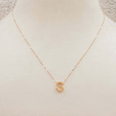 Personalized Alphabet Necklace 2 Grams, 18kt Gold