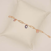 Charm Symphony Bracelet 4.3 Grams, 18KT Gold