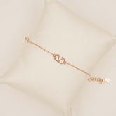 Elegance Emblem Bracelet 1.9 Grams, 18KT Gold