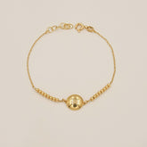 Golden Aura Bracelet 1.8 Grams, 18KT Gold