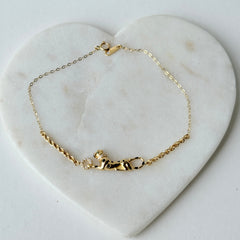 Panther Bracelet 1.16 Grams, 18KT Gold